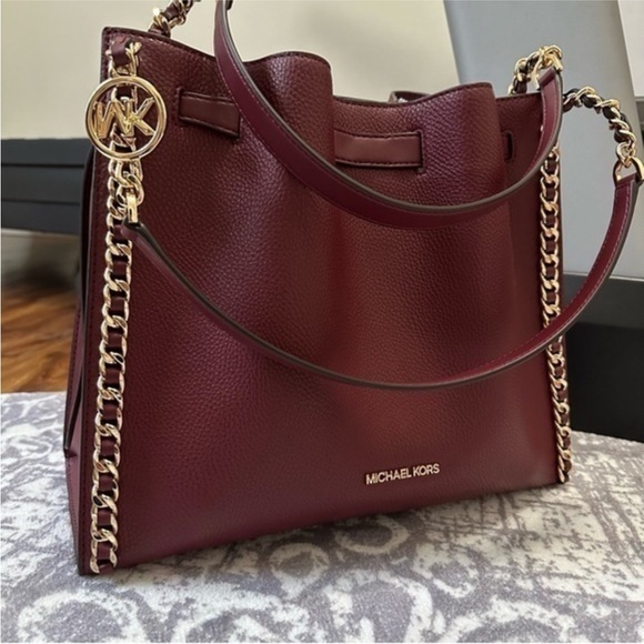 Michael kors Mina Large Chain Shoulder Bag - Picture 1 of 11